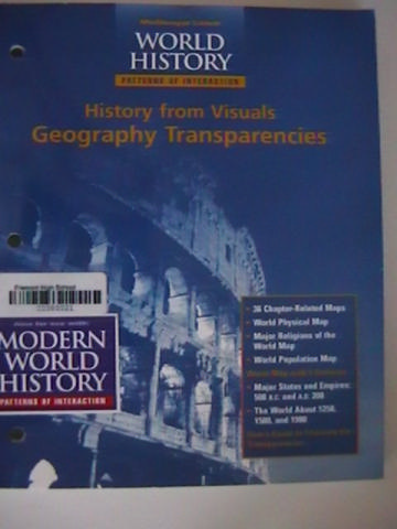 (image for) World History History from Visuals Geography Transparencies (P)