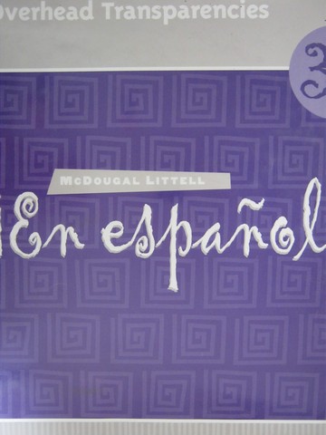(image for) En espanol! 3tres Overhead Transparencies (Binder) or (PK)