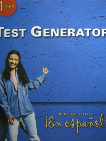 (image for) En espanol! 1uno Test Generator Version 3.0 (CD)