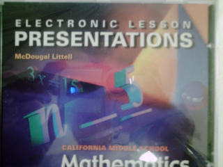 (image for) California MS Mathematics Course 2 Lesson Presentation (CD)