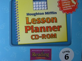 (image for) HM Reading 6 Lesson Planner CD-ROM (CA)(CD)
