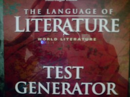 (image for) Language of Literature World Literature Test Generator (CD)