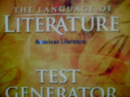 (image for) Language of Literature American Literature Test Generator (CD)
