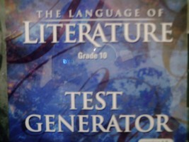 (image for) Language of Literature 10 Test Generator V 1.5 (CD)