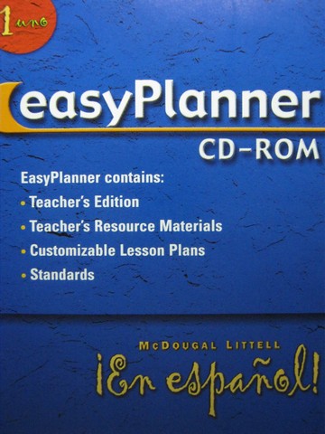 (image for) En espanol! 1uno EasyPlanner CD-ROM (TE)(CD)