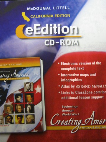 (image for) Creating America eEdition CD-ROM (CA)(CD)