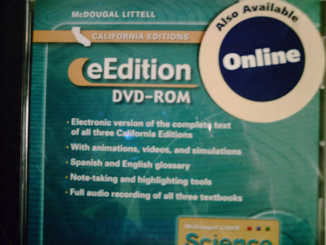 (image for) ML Science eEdition DVD-ROM California Edition (CA)(DVD)