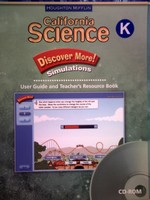 (image for) California Science K Discover More! Simulations (CA)(P)