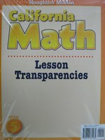 (image for) California Math 5 Lesson Transparencies (CA)(Pk)