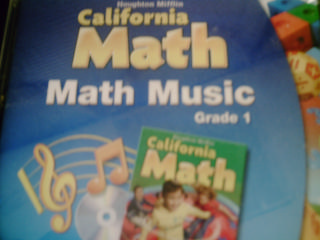 (image for) California Math 1 Math Music (CA)(CD)
