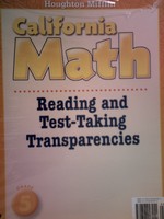 (image for) California Math 5 Reading & Test-Taking Transparencies (Pk)