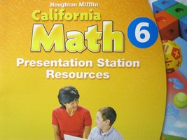 (image for) California Math 6 Presentation Station Resources (CA)(CD)