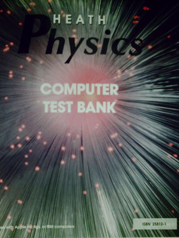 (image for) Heath Physics Computer Test Bank Binder (Binder)