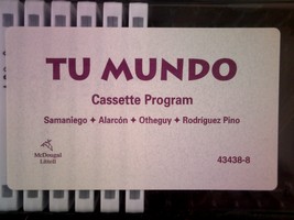 (image for) Tu mundo Escuchemos! Cassette Program (Pk)