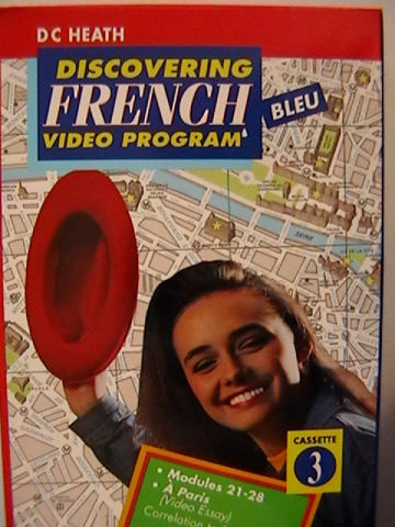 (image for) Discovering French Bleu Video Cassette 3 (VHS)
