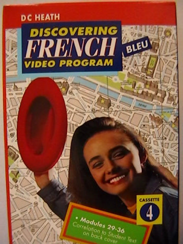 (image for) Discovering French Bleu Video Cassette 4 (VHS)