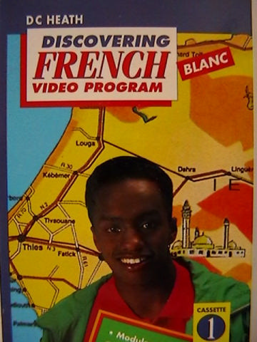 (image for) Discovering French Blanc Video Cassette 1 (VHS) by Valette,