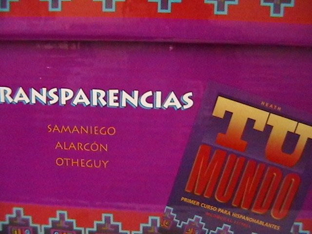 (image for) Tu mundo Primer curso Para hispanohablantes Transparencias (Pk)