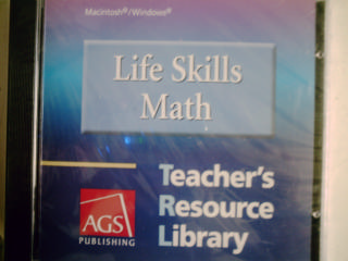 (image for) AGS Life Skills Math Teacher's Resource Library (TE)(CD)