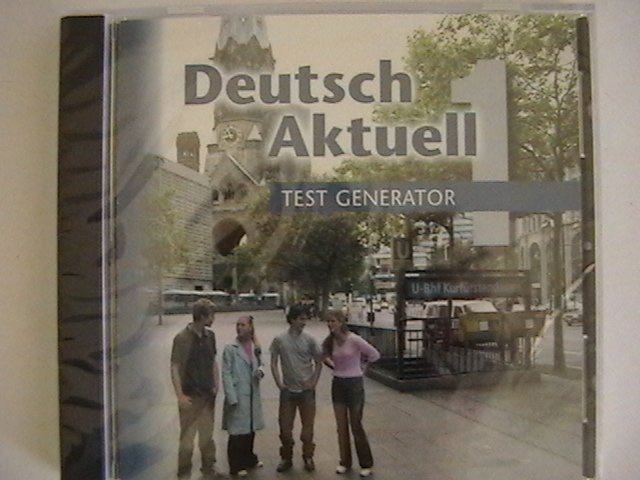 (image for) Deutsch Aktuell 1 5th Edition Test Generator on CD-ROM (CD) - Click Image to Close