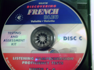 (image for) Discovering French Bleu Disc C Listening Comprehension (CD)