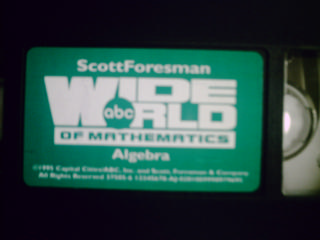 (image for) Wide World of Mathematics Algebra (VHS)