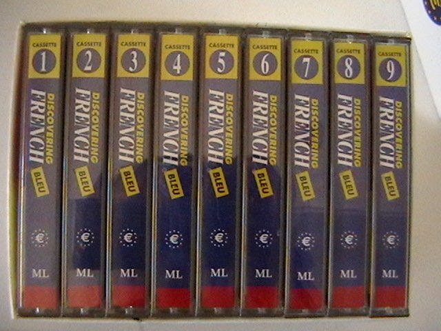 (image for) Discovering French Bleu Audio Cassettes 1-9 (Pk)