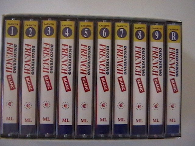 (image for) Discovering French Blanc Cassettes 1-9 & R (Pk)