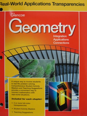 (image for) Glencoe Geometry Real-World Applications Transparencies (P)
