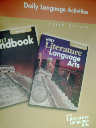 (image for) Holt Literature & Language Arts 5th Cr Daily Language (Binder)