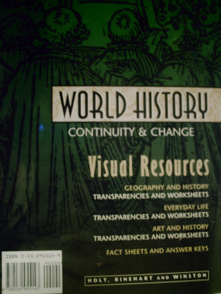 (image for) World History Continuity & Change Visual Resources (Binder)