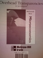 (image for) Microeconomics 16th Edition Overhead Transparencies (Pk)
