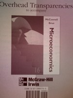 (image for) Microeconomics 16th Edition Overhead Transparencies (Pk)