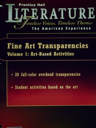 (image for) Literature American Experience Fine Art Transparencies 1 (P)