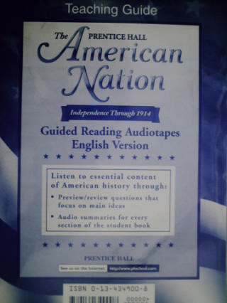 (image for) American Nation Guided Reading Audiotapes English (Pk)