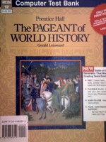 (image for) Pageant of World History Computer Test Bank IBM (Binder)
