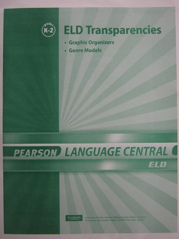 (image for) Language Central Grades K-2 ELD Transparencies (Pk)