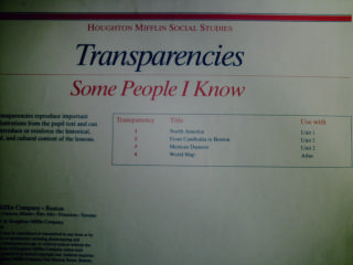 (image for) Some People I Know 2 Transparencies (Pk)
