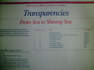 (image for) From Sea to Shining Sea 3 Transparencies (Pk)