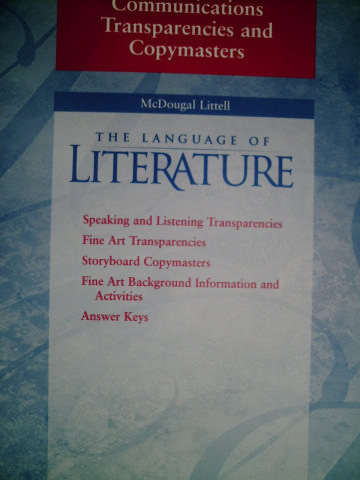 (image for) Language of Literature 10 Communications Transparencies (P)