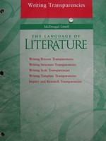 (image for) Language of Literature 8 Writing Transparencies (P)