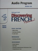(image for) Discovering French Nouveau! Blanc 2 Audio Program (Binder)