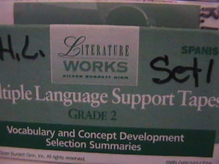 (image for) Literature Works 2 Multiple Language Support Tapes Spanish (PK)