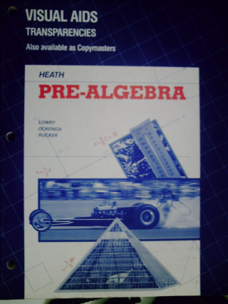 (image for) Heath Pre-Algebra Visual Aids Transparencies (P) by Lowry