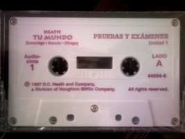 (image for) Tu mundo Pruebas y examenes (Cassette)(Pk)
