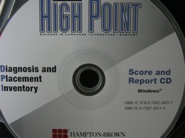 (image for) High Point Diagnosis & Placement Score & Report CD (CD)