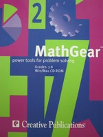 (image for) MathGear 2 Power Tools for Problem Solving Grades 3-8 (Spiral)