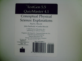 (image for) Conceptual Physical Science Explorations TestGen 5.5 (CD)