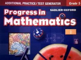 (image for) Progress in Mathematics 5 Practice/Test Generator (CD)