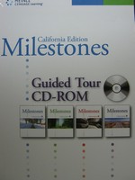(image for) Milestones California Edition Guided Tour CD-ROM (CA)(CD)
